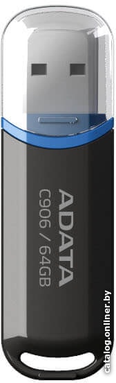 USB Flash ADATA C906 64GB (черный) USB Flash ADATA C906 64GB (черный)