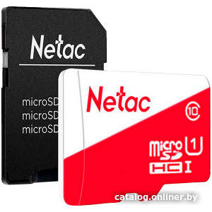 Карта памяти Netac microSDXC NT02P500ECO-128G-R Карта памяти Netac microSDXC NT02P500ECO-128G-R