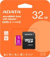 Карта памяти ADATA Premier microSDHC UHS-I U1 (10 Class) 32 Gb (AUSDH32GUICL10-RA1) Карта памяти ADATA Premier microSDHC UHS-I U1 (10 Class) 32 Gb (AUSDH32GUICL10-RA1)