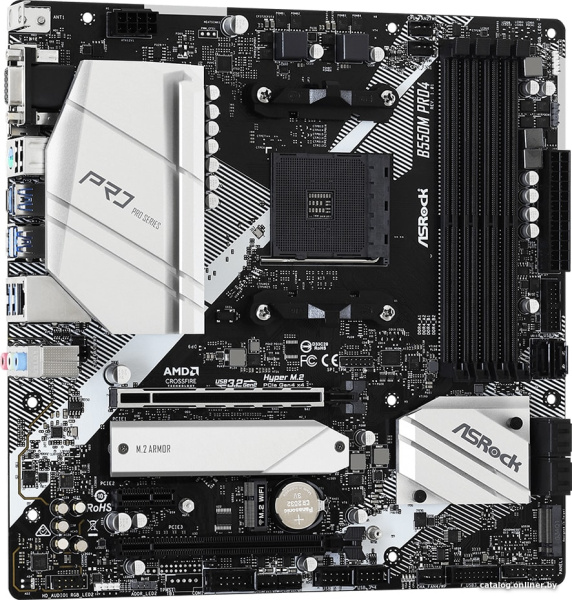 Материнская плата ASRock B550M Pro4