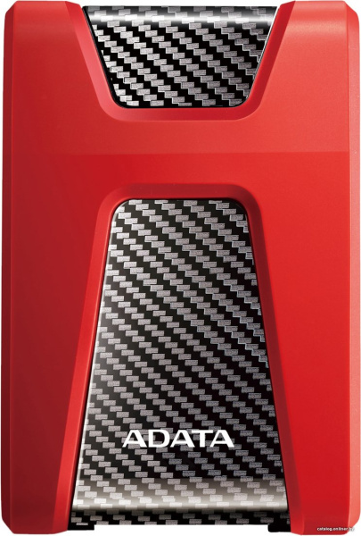 Внешний накопитель ADATA DashDrive Durable HD650 AHD650-1TU31-CRD 1TB (красный) Внешний накопитель ADATA DashDrive Durable HD650 AHD650-1TU31-CRD 1TB (красный)