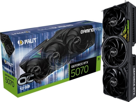 Видеокарта Palit GeForce RTX 5070 GamingPro OC NE75070T19K9-GB2050A