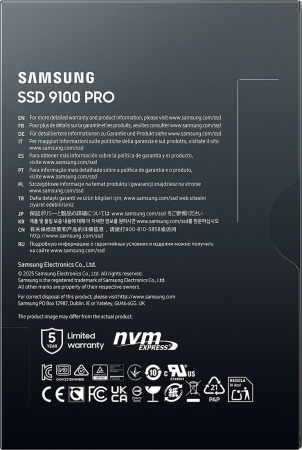 SSD Samsung 9100 Pro 2TB MZ-VAP2T0BW