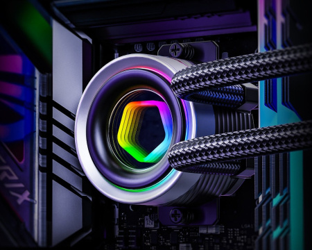 Система жидкостного охлаждения для процессора ID-Cooling FX240 INF Black