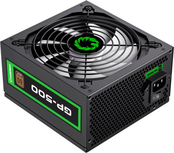 Блок питания GameMax GP-500 (черный)