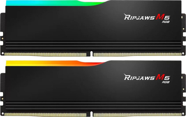 Оперативная память G.Skill Ripjaws M5 RGB 2x16ГБ DDR5 6000 МГц F5-6000J2836G16GX2-RM5RK Оперативная память G.Skill Ripjaws M5 RGB 2x16ГБ DDR5 6000 МГц F5-6000J2836G16GX2-RM5RK