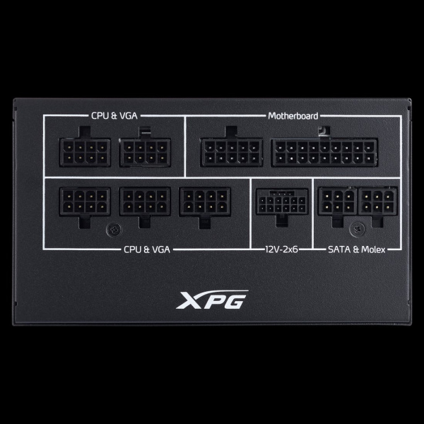 Блок питания ADATA XPG Core Reactor II VE 850W COREREACTORIIVE850G-BKCEU