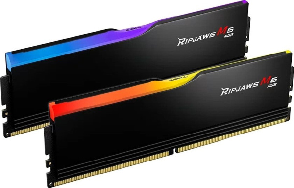 Оперативная память G.Skill Ripjaws M5 RGB 2x16ГБ DDR5 6000 МГц F5-6000J2836G16GX2-RM5RK Оперативная память G.Skill Ripjaws M5 RGB 2x16ГБ DDR5 6000 МГц F5-6000J2836G16GX2-RM5RK