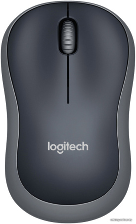 Мышь Logitech M185 (черный/серый)