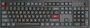 Клавиатура Montech MKey Darkness MK105DR