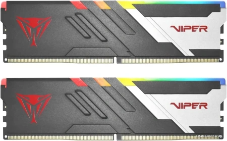 Оперативная память Patriot Viper Venom RGB 2x32ГБ DDR5 6000 МГц PVVR564G600C30K