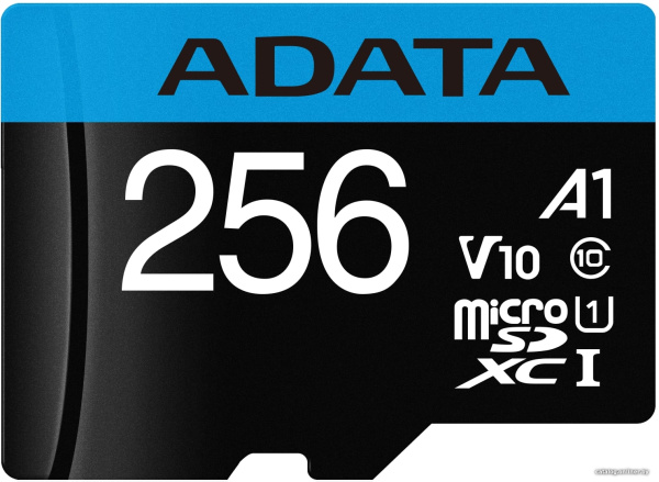 Карта памяти ADATA Premier AUSDX256GUICL10A1-RA1 microSDXC 256GB (с адаптером) Карта памяти ADATA Premier AUSDX256GUICL10A1-RA1 microSDXC 256GB (с адаптером)