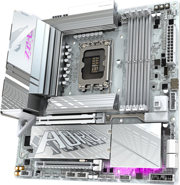 Материнская плата Gigabyte Z890M Aorus Elite WiFi7 Ice