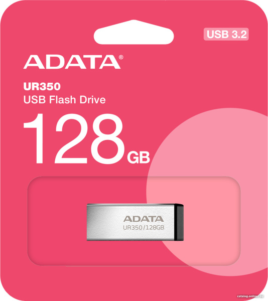 USB Flash ADATA UR350 128GB UR350-128G-RSR/BK