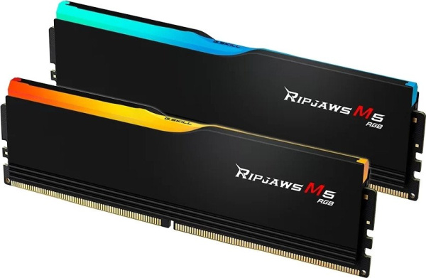Оперативная память G.Skill Ripjaws M5 RGB 2x16ГБ DDR5 6000 МГц F5-6000J2836G16GX2-RM5RK Оперативная память G.Skill Ripjaws M5 RGB 2x16ГБ DDR5 6000 МГц F5-6000J2836G16GX2-RM5RK