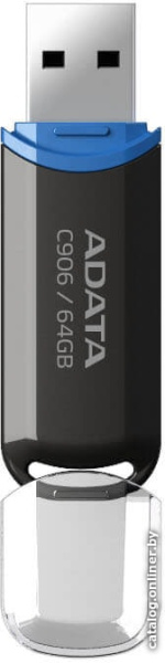 USB Flash ADATA C906 64GB (черный) USB Flash ADATA C906 64GB (черный)