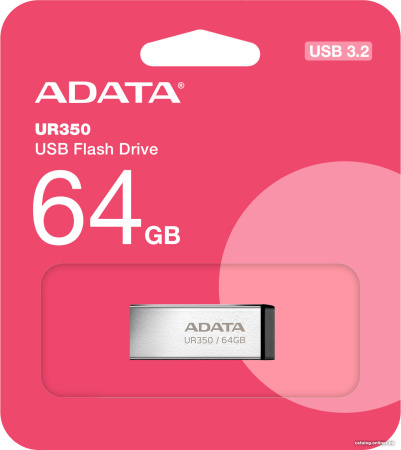 USB Flash ADATA UR350 64GB UR350-64G-RSR/BK