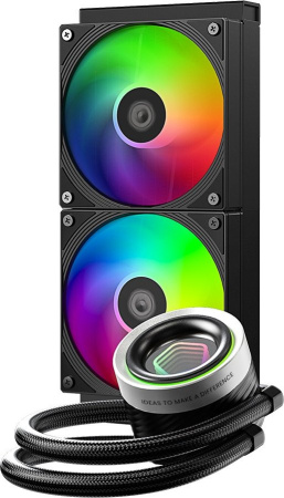 Система жидкостного охлаждения для процессора ID-Cooling FX240 INF Black