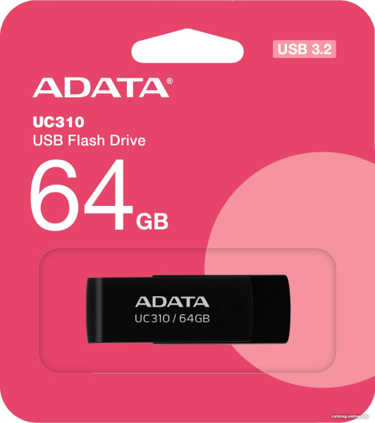 USB Flash ADATA UC310-64G-RBK 64GB (черный) USB Flash ADATA UC310-64G-RBK 64GB (черный)